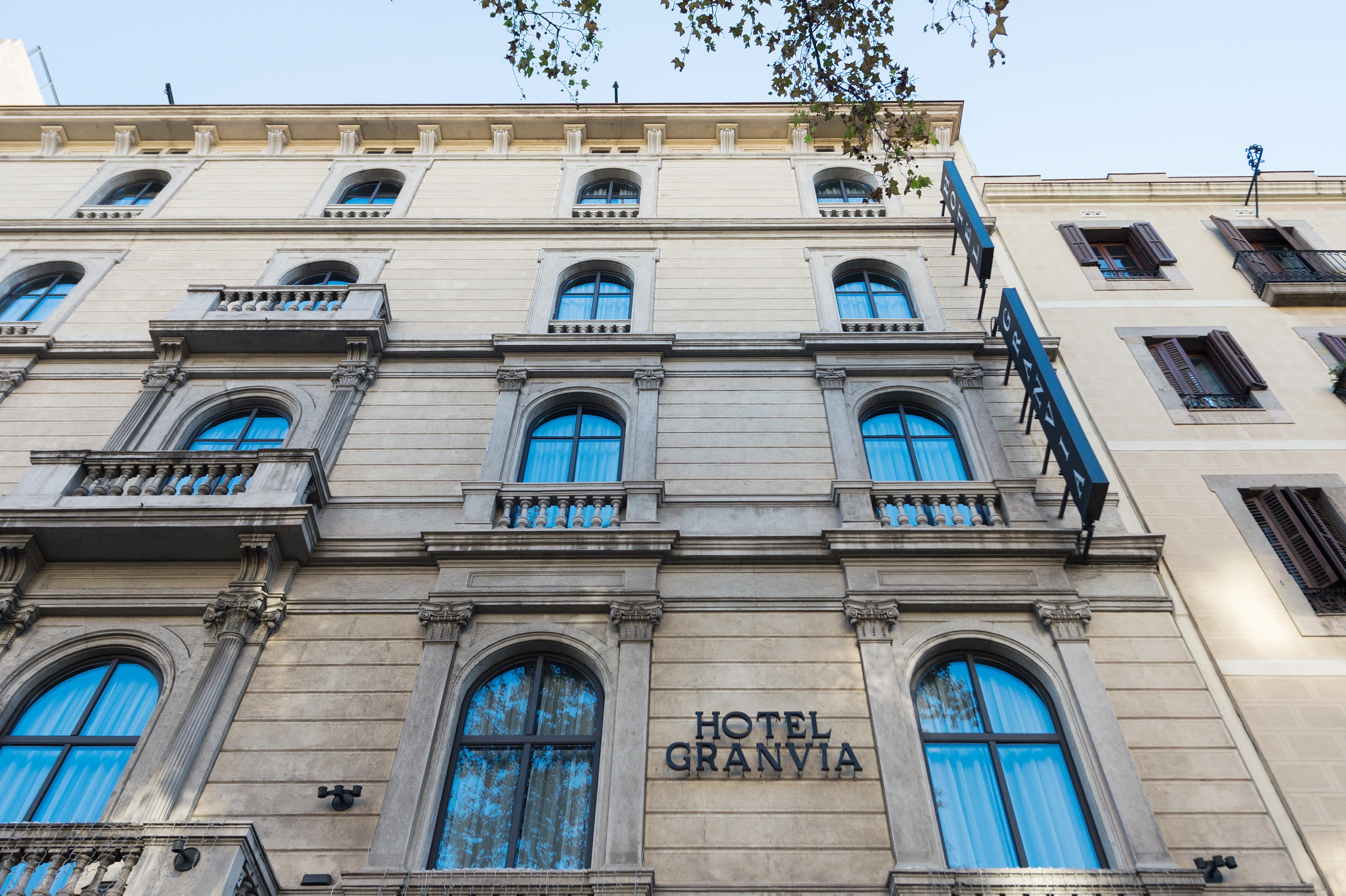Hotel Granvia Barcelona Eksteriør bilde